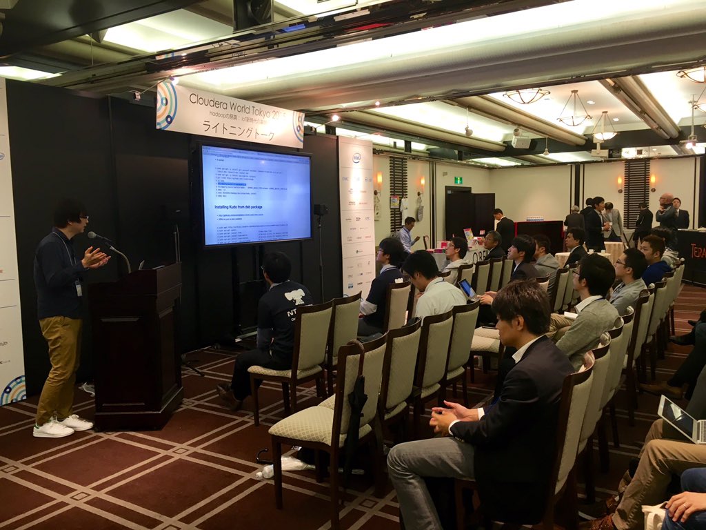 hamaken's tweet image. いまのLTは @oza_x86 による Kudu の話 #cwt2015