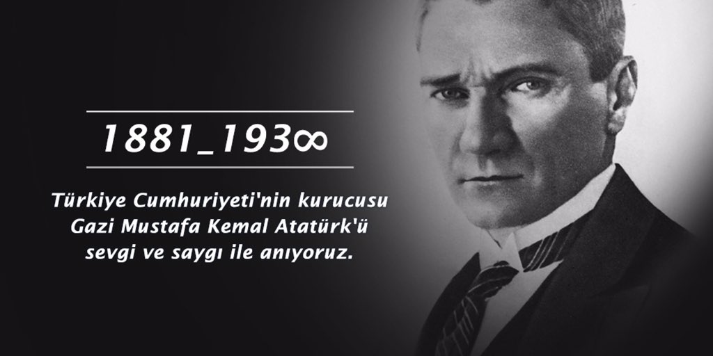 satisofisimedya's tweet photo. Atamızı saygı ve özlemle anıyoruz. #MustafaKemalAtaturk https://t.co/5u9QX6ApMt