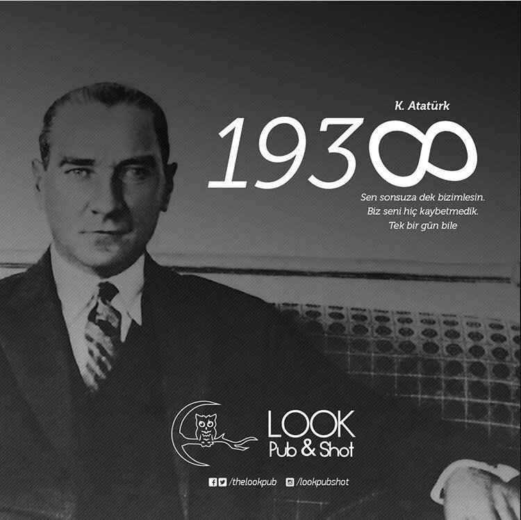 LookPubShot's tweet photo. #10Kasım #10Kasım1938 #AnıyoruzArıyoruz #AtaturkDemek #izindeyiz #MustafaKemalAtatürk #SaygıylaAnıyoruz #lookpub https://t.co/IgqmobGru4