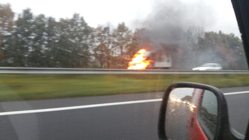 074's tweet image. #rtvoost a1 bij Rijssen 8.27 uur