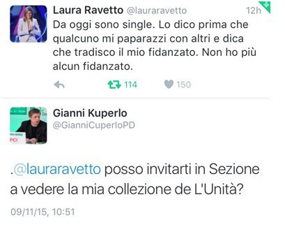 Clamoroso. Kuperlo confessa: mi sono innamorato di Laura Ravetto larepubblicadeifake.wordpress.com/2015/11/10/cla…