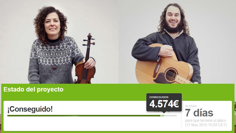 Gracias a vosotros... ¡LO HEMOS CONSEGUIDO!  vkm.is/tytoalba