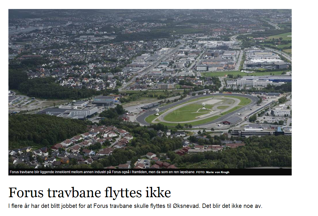 Forus blir en ren racing bane.. Dette er bare ufattelig trist.