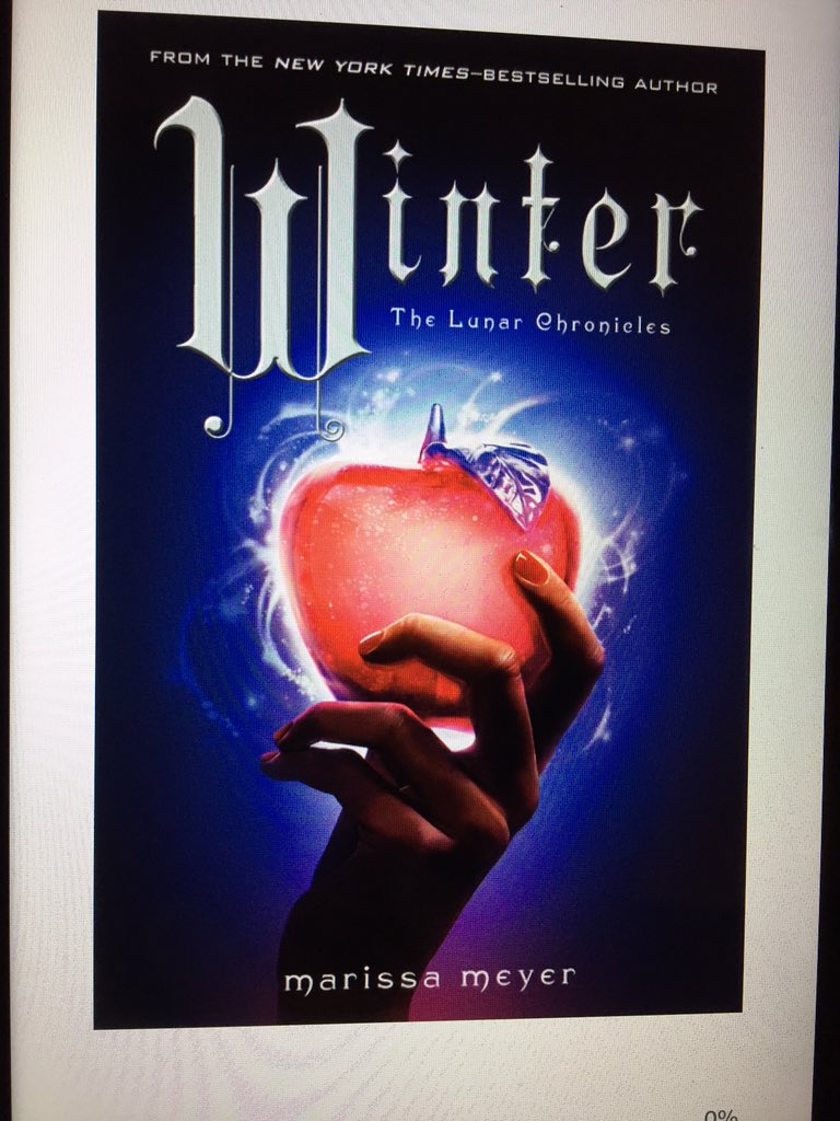 lisafejeran's tweet photo. #Winter is finally here! All 800 pages.If you don't see me for awhile you know why. @marissa_meyer https://t.co/tQurVidk1s