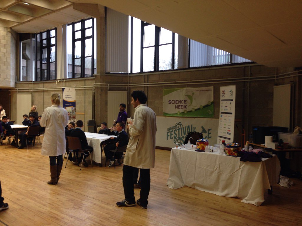 RinnPharma's tweet photo. SSPC Smell Workshop kicks off @ScienceWeek @SFIdiscover @UL #scienceweek2015 https://t.co/FplBDOFTgP