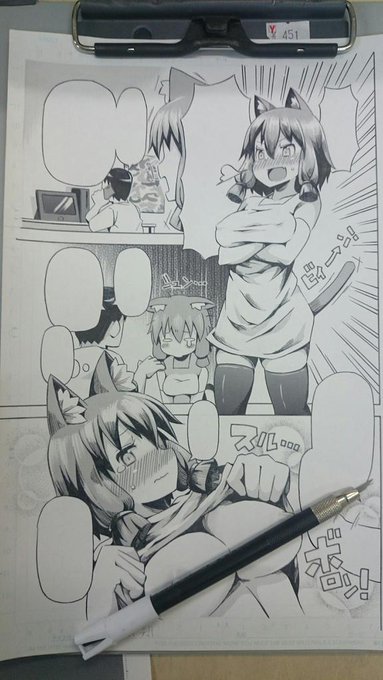 さっきツイートした画像、ビーチクがポロリしてたので、再ツイート。

やっぱり背景にもう少し黒色が欲しいですな。 