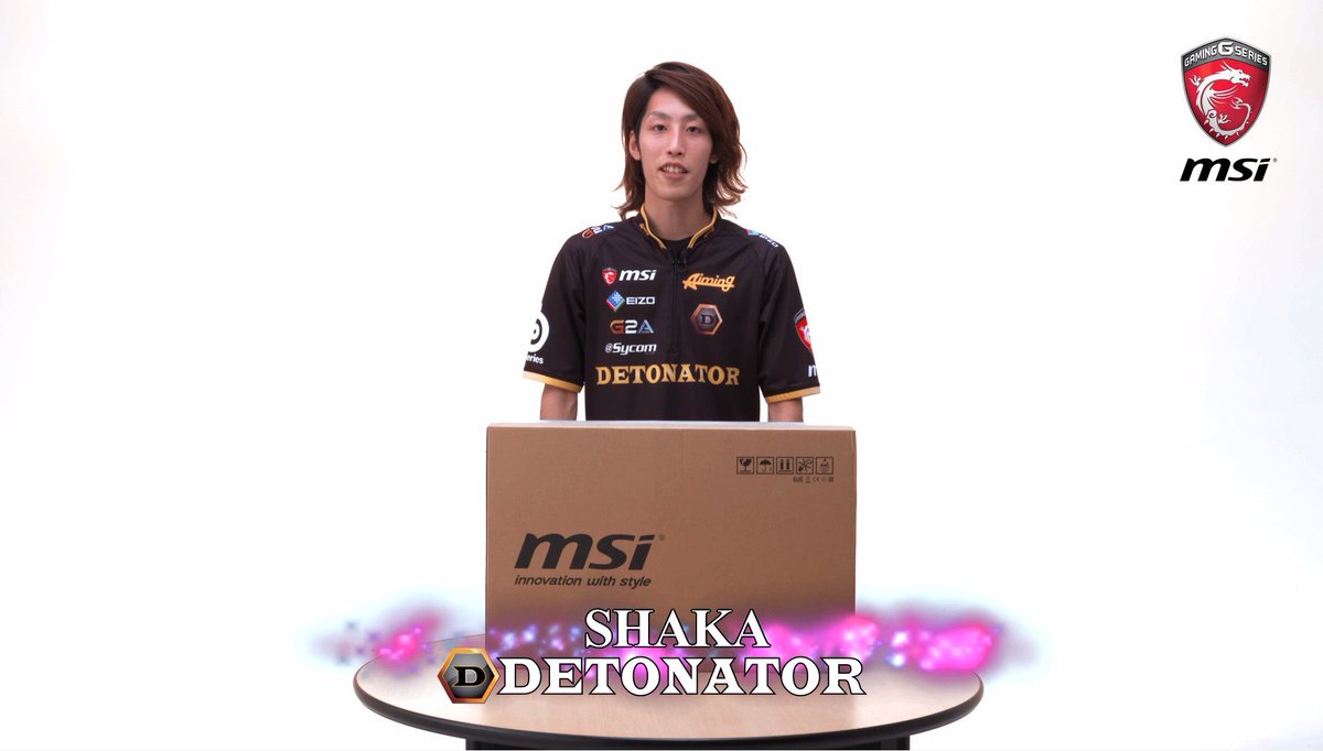 DeToNator釈迦選手による「GS60 6QE」MSIゲーミングノートPCの