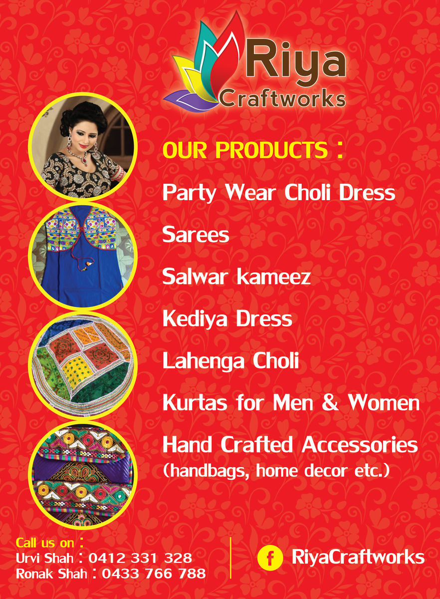 91newsaustralia's tweet photo. Riya Craftworks, traditional dresses in Sydeny Australia #choli #Sarees #salvarkameez #craftworker https://t.co/XClczT6K6E
