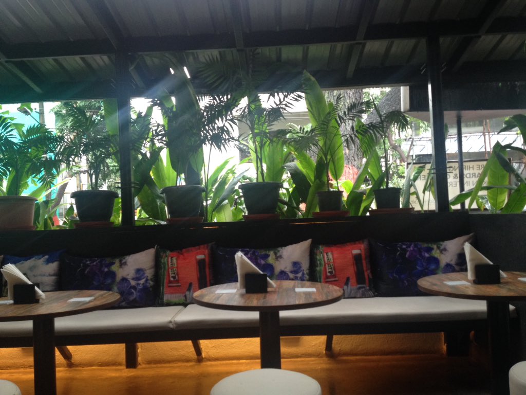 Houzify's tweet photo. Team lunch on a very rainy bangalore afternoon. #Diwali #Houzify #celebrate https://t.co/EVBTRL6cCh
