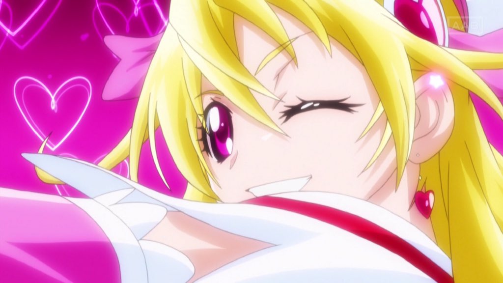 もかぺ Twitterissa キュアハート さん公式でパルテノンモードという最強女神モードが存在してるし ウインクなんてそんないけません抱いてくださいってくらい格好いいし どこで止めてもかわいいし王子なんだよなぁ T Co Uthryniov7