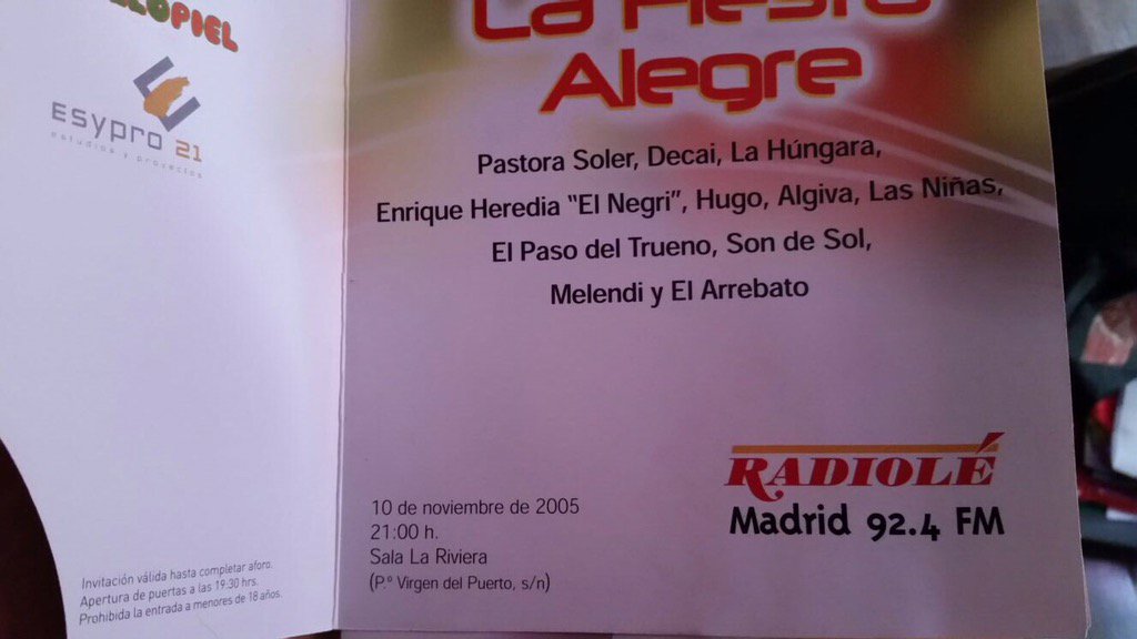 Gracias por estos 10 años <a href="/Radiole_oficial/">Radiolé</a>  <a href="/Radiole_oficial/">Radiolé</a> <a href="/CafeoleRadiole/">Café Olé</a> <a href="/joaquin1hurtado/">Joaquín Hurtado</a> <a href="/Hector_loko/">Héctor García Cuenca</a> os quiero