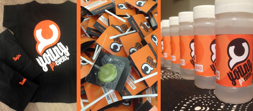 Young (pr)event | #Jongerenwerk #Zwartewaterland | #huisstijl #branding #logo | m-ooi.nl