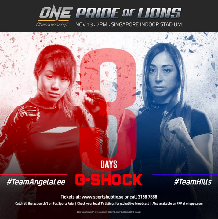 brittanyonefc's tweet photo. 3 DAYS TO GO! #ONEFightNight #Singapore https://t.co/SE1y3xEEDT