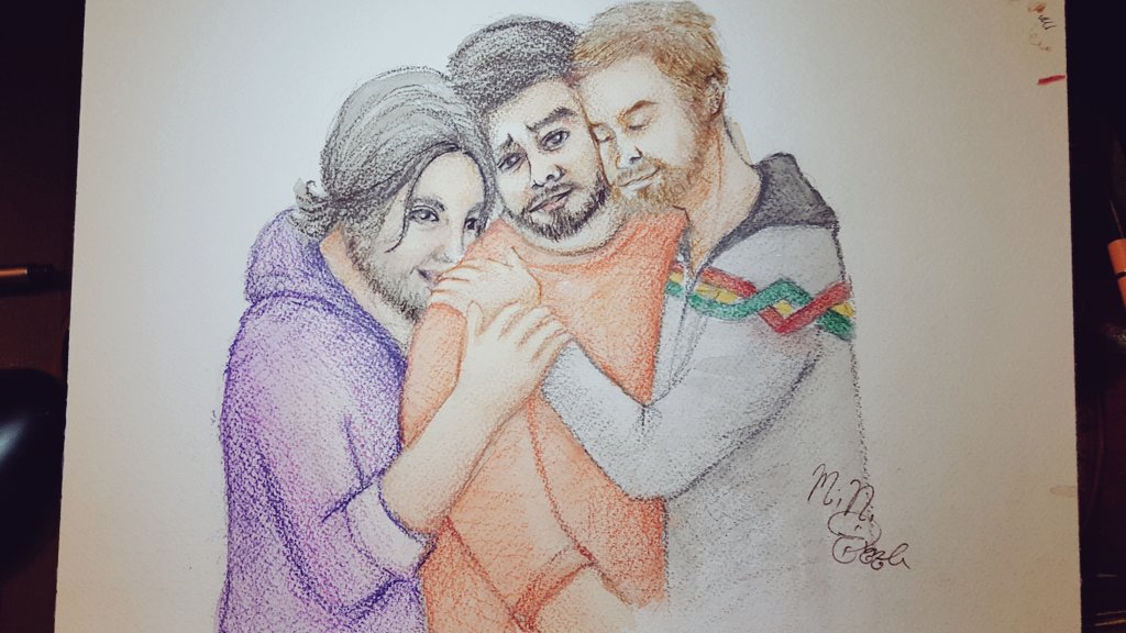 MiniAppl3's tweet image. It's finish!!! @SelvekTV @Thadrius @DimitrisPhotos  hope you 3 will be BFF #yaoi #SouthPark #twitchcreative #brolove