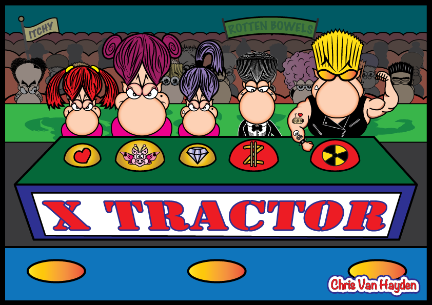 kidznrockuk's tweet photo. Oh oh! Time for the X Tractor! #XFactor #talent TheRockAdventuresOfRockyRocks is out on iTunes https://t.co/7p7vmQSl6j