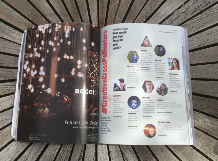 demagazine's tweet photo. The #CreativeCrossPollinators in our current edition, talk about #collaboration https://t.co/XGrpC0ZSve #creative https://t.co/gG8PCUH668