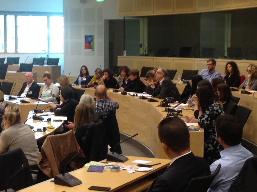 @NSPCC John Cameron addressing @coe  during @CHIamsterdam Second Policy Dialogue #ChildHelplines #freeourvoices