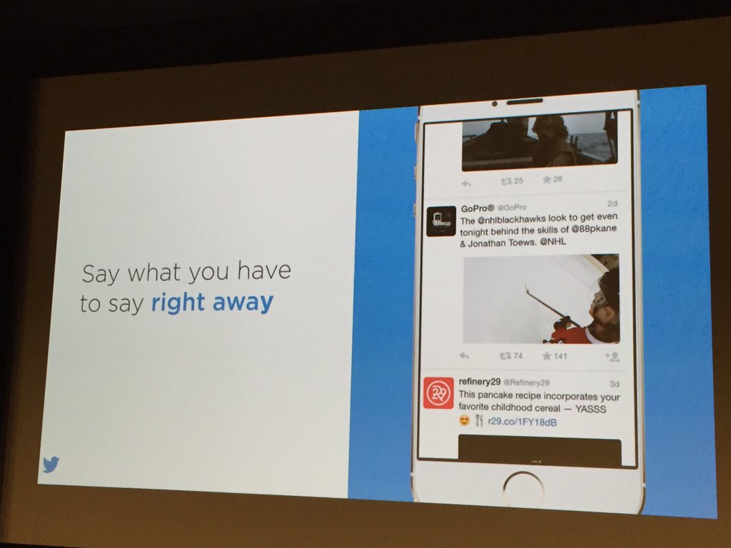 kennethwe's tweet photo. Don't waste time. Say it right away! 5 best practices on Twitter by @larinum #creatingamoment @keyteq https://t.co/3TFnpKkSCb