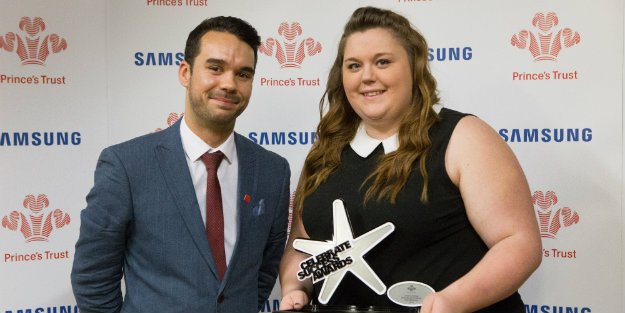 KingsTrust's tweet photo. Find out what Jess overcamee to scoop up this year's @Experian_UK Young Achiever Award > https://t.co/5PwvhymgWN https://t.co/hJw2FURNJm