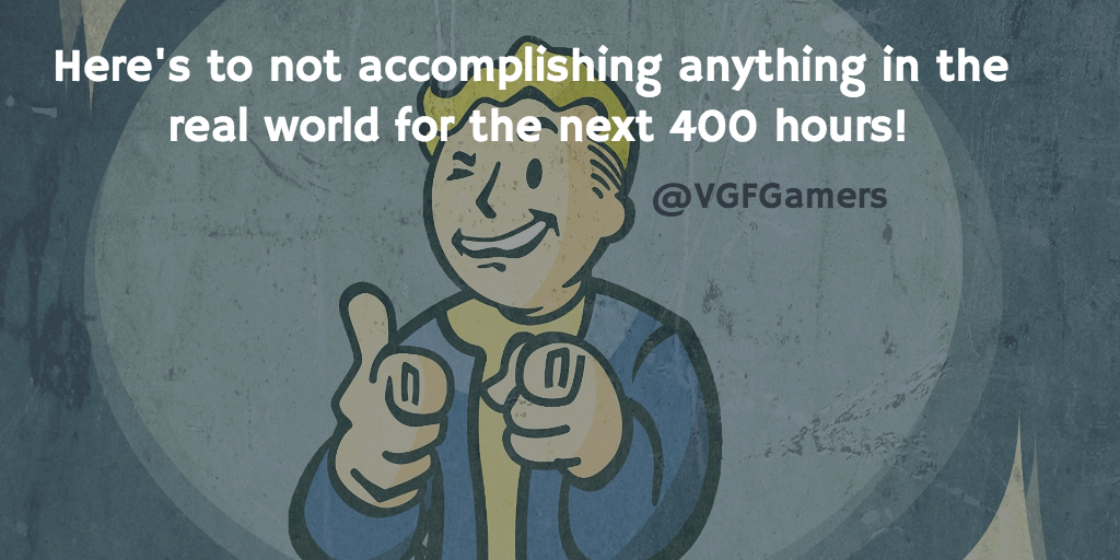 VGFGamers's tweet photo. Happy Fallout 4 Day! https://t.co/xZ8DljHrVd