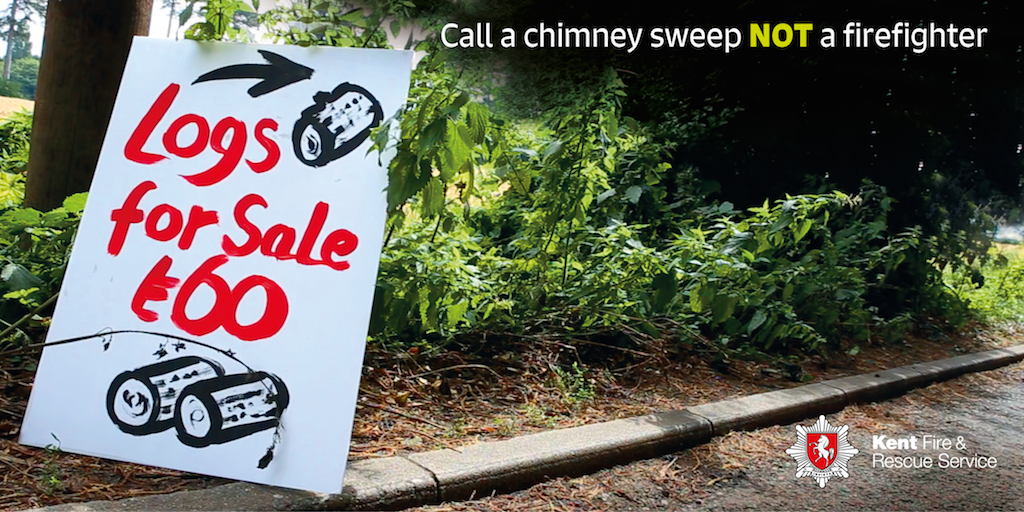 kentfirerescue's tweet photo. Chimney fire safe? Use seasoned logs this autumn, and sign up for our #cleansweepalert https://t.co/EQJDwQb9qX https://t.co/bJDR8fHyAi