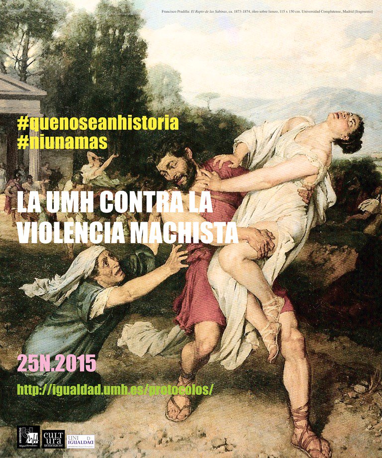 mabogaciaUMH's tweet photo. CONCURSO | Envía microrrelato o tuit contra la #ViolenciaMachista. | #UMH25N | @UniversidadMH https://t.co/390gthphuS
