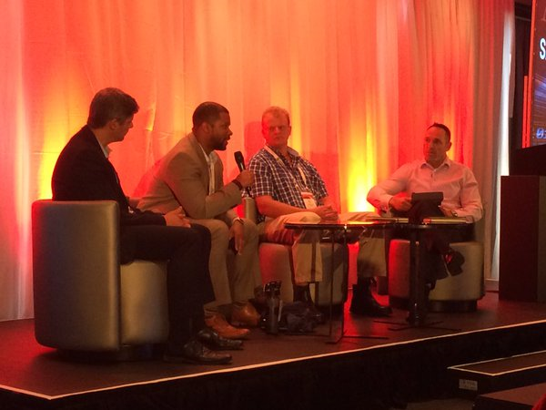 DecisionInc's tweet photo. Allan Saffy chairing today’s breakfast session at Mastering SAP Financials. #fin15 https://t.co/N6BZ0FsaE5