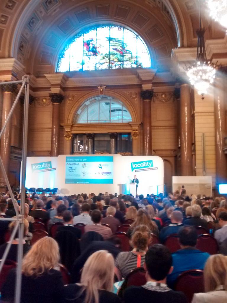 Locality '15 Annual Convention has opened in Liverpool. 500 delegates!