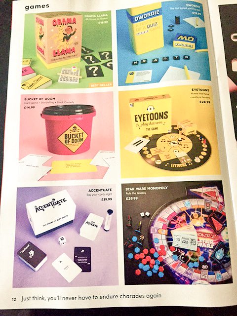 A cracking selection of games in the new <a href="/firebox/">Firebox.com</a> Christmas brochure, even if we DO say so ourselves...
