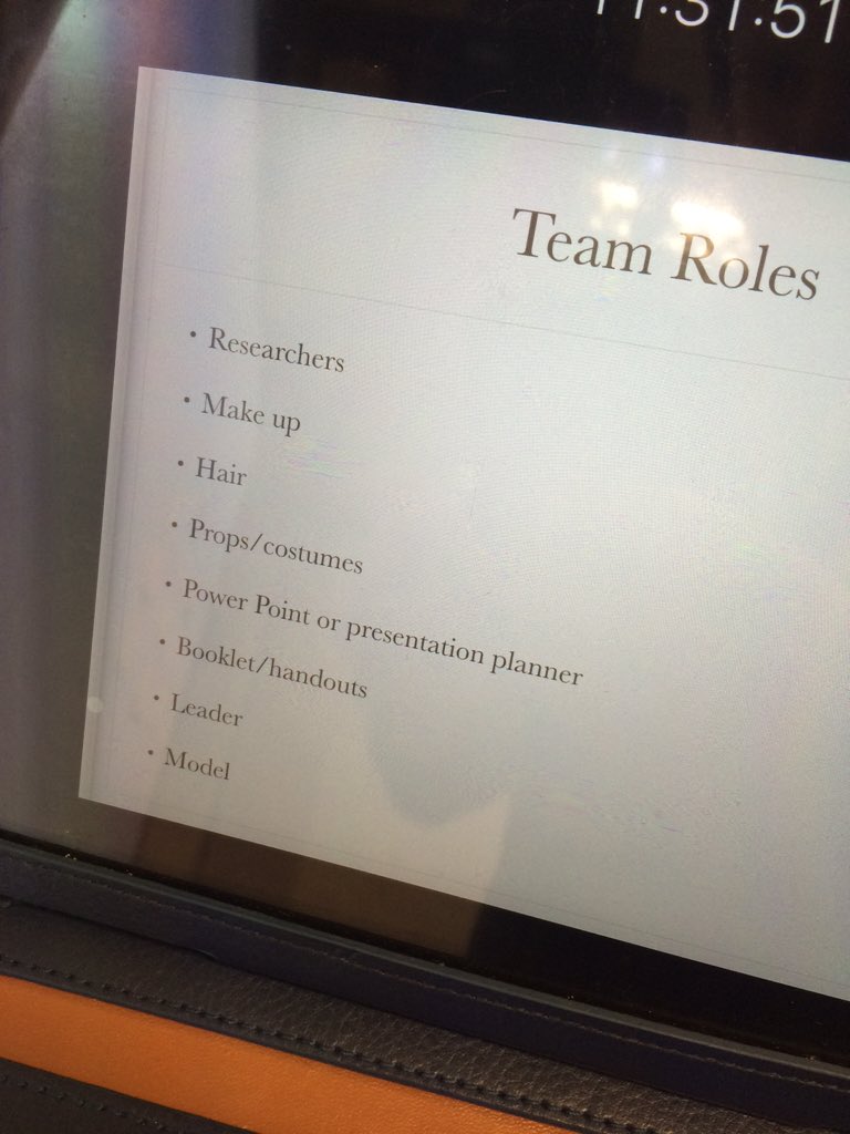 DonaldMMU's tweet photo. Team roles https://t.co/5F6rzkPdvX