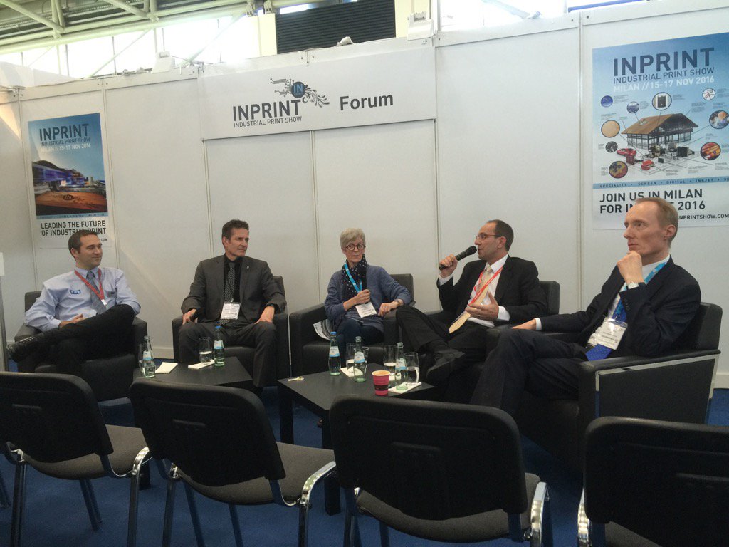 Top panel for screen printing in the modern industrial environment #InPrint15