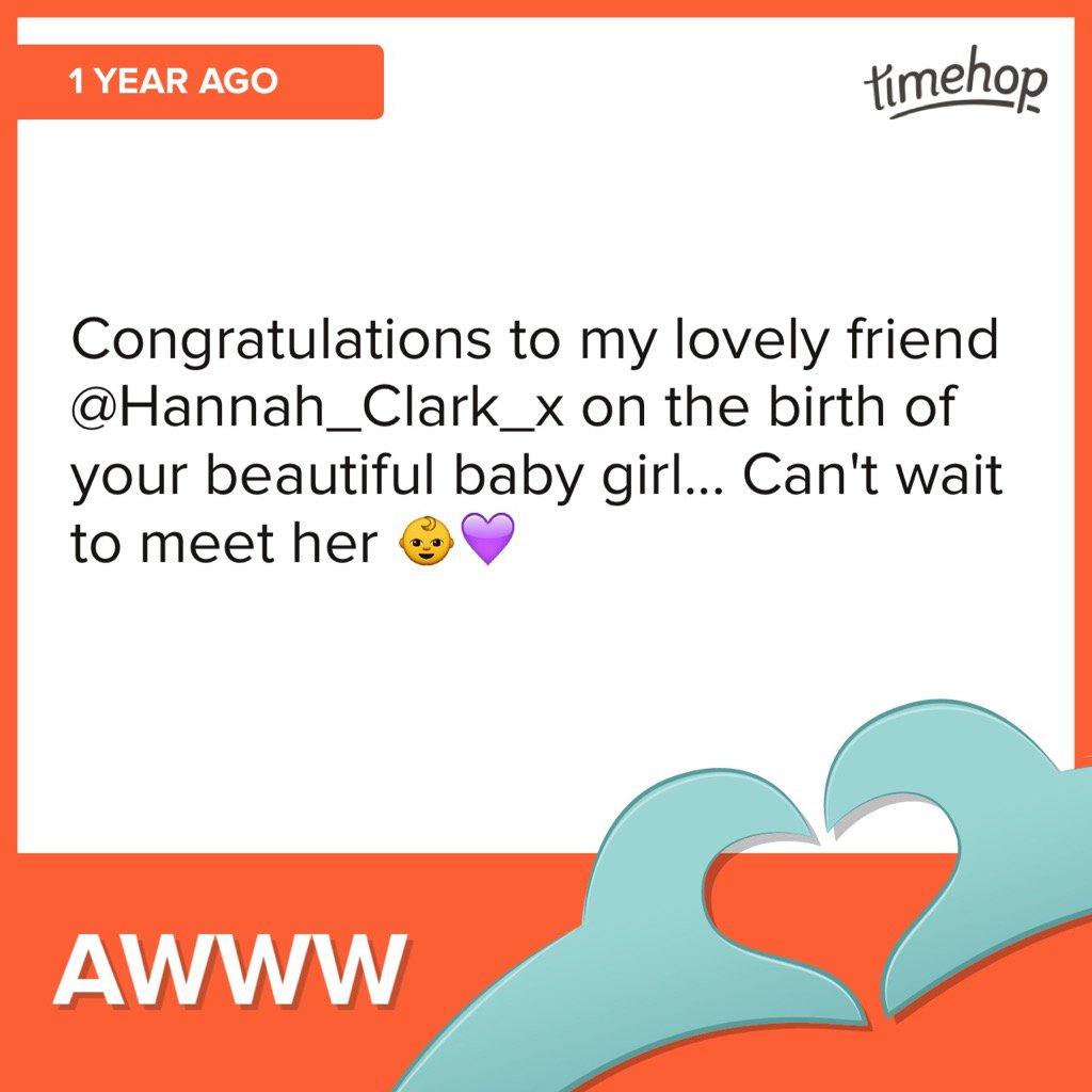 Can\t believe how fast that year has gone! Happy first birthday Eva   