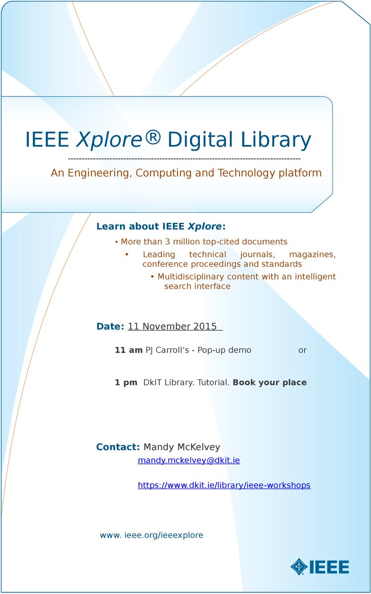 DkIT De Chastelain Library tweet media