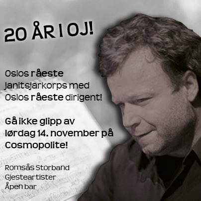 OppsalJanitsjar's tweet photo. Lørdag 14.november er dagen du skal komme å høre på oss! Dette blir bra! #oppsaljanitsjar @richardojohnsen @Bastiz https://t.co/rvofbxWe2H
