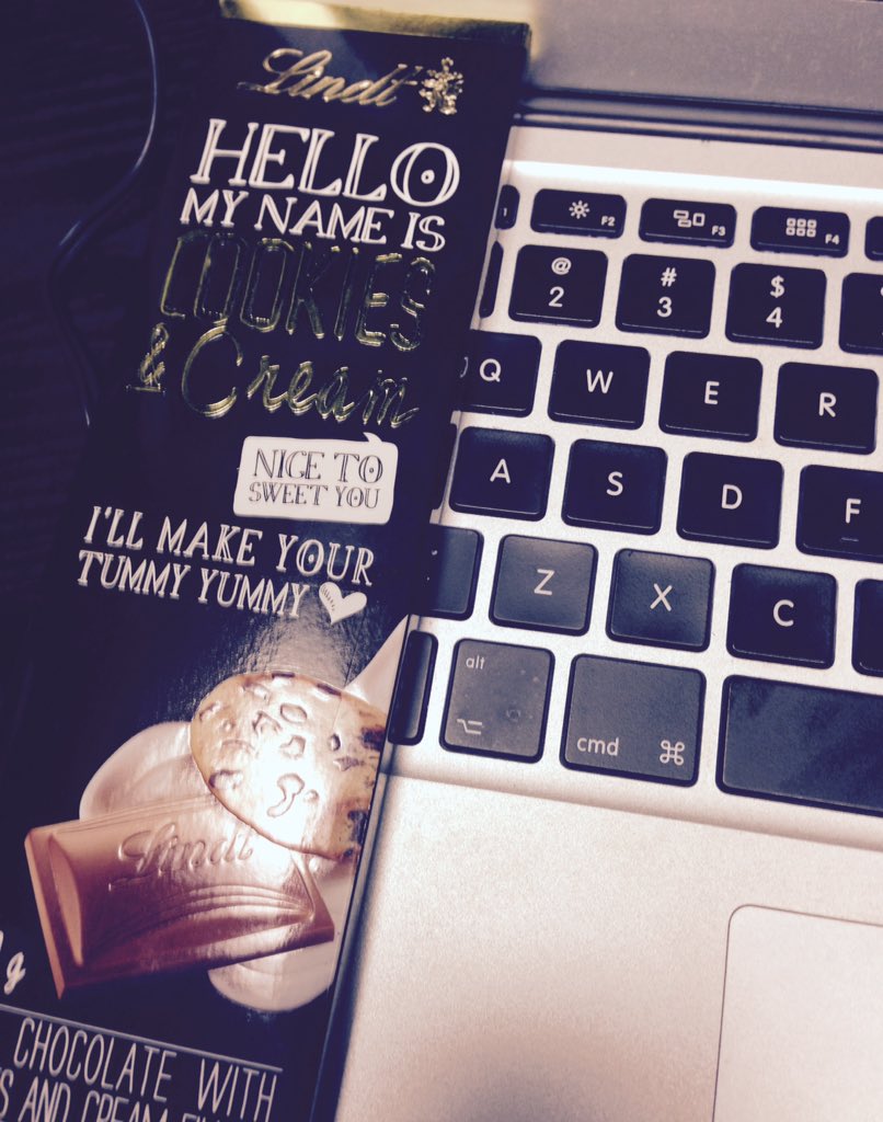 FixMoeti's tweet photo. Me too (at work) hehe @Nadia__Singh @LindtSA #LindtHelloFix #EnjoyIt https://t.co/V7xguiAe9H