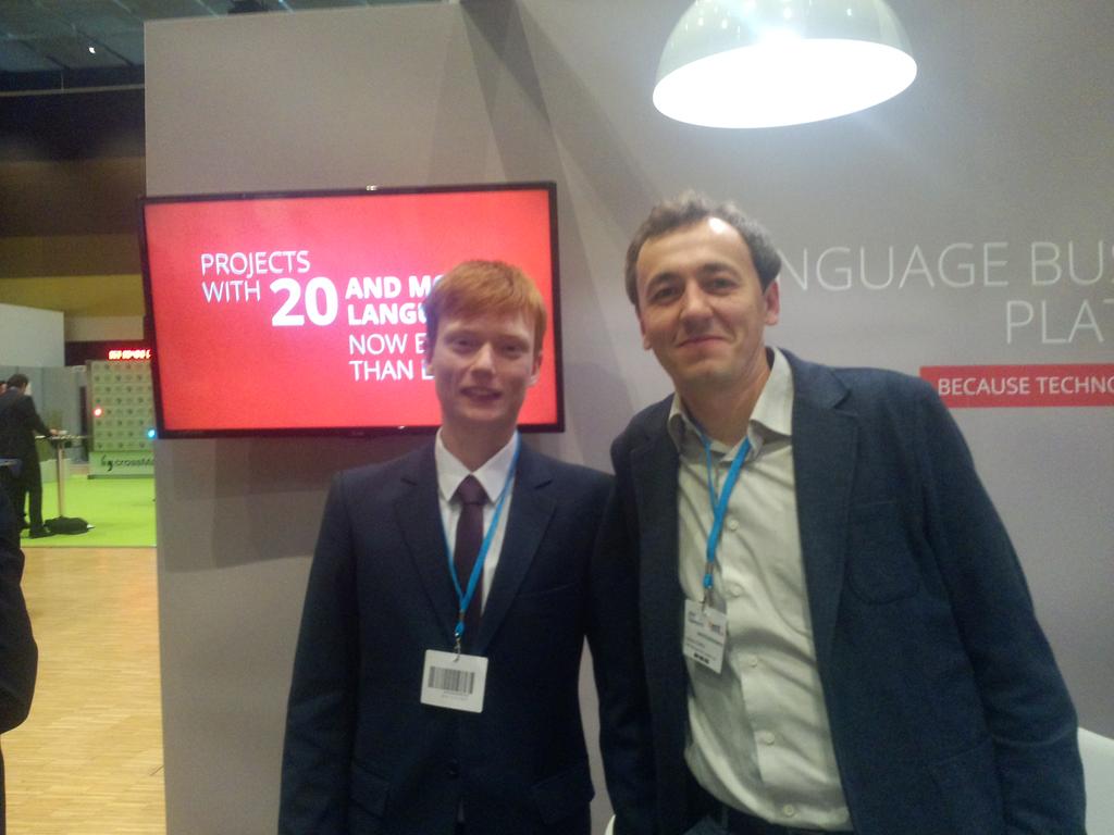satanamax's tweet photo. AUM meets XTRF at #tekom2015 #xtrf #tcworld15 https://t.co/IM84XDK9LZ