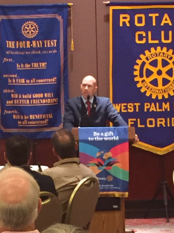 WPB Rotary Club tweet media