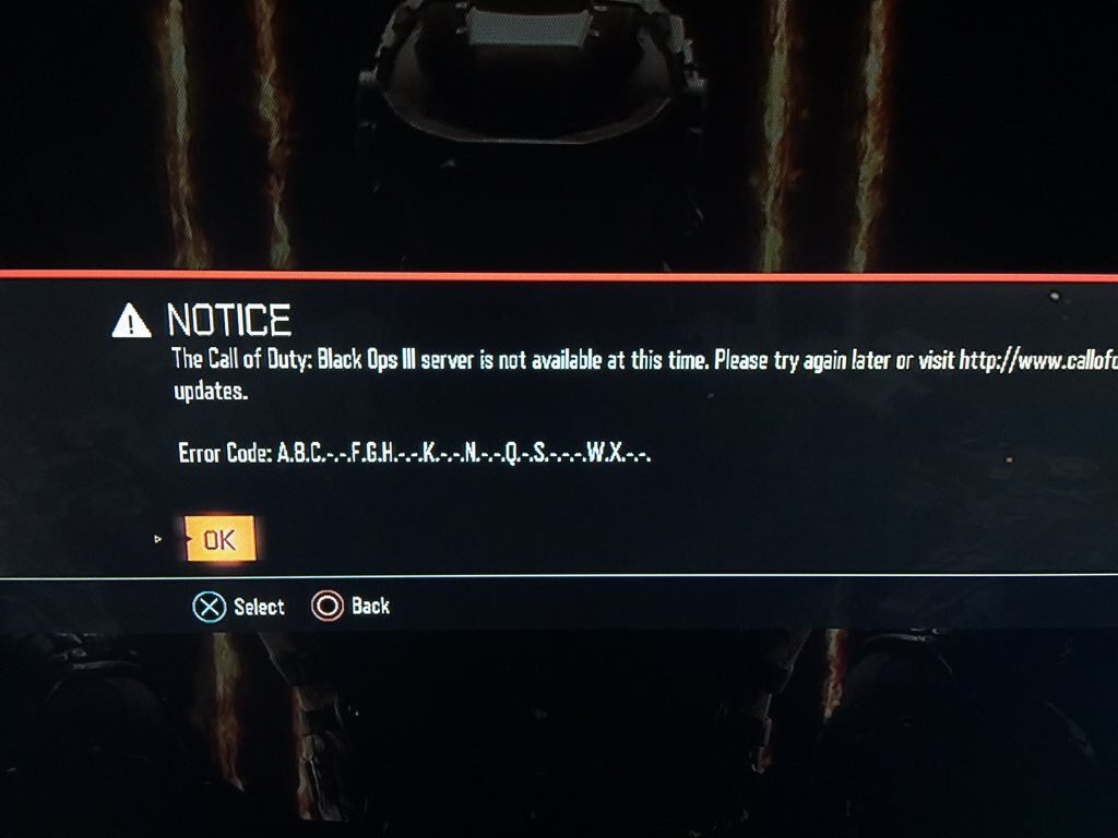 Cod Intel It Looks Like A Lot Of Players Are Receiving This Error Message When Trying To Play Online On Bo3 Wearelegalnow T Co Ml1w9v1qic Cod Intel It Looks Like A Lot Of Players Are Receiving This Error Message When Trying To Play Online On Bo3 Wearelegalnow T Co Ml1w9v1qic