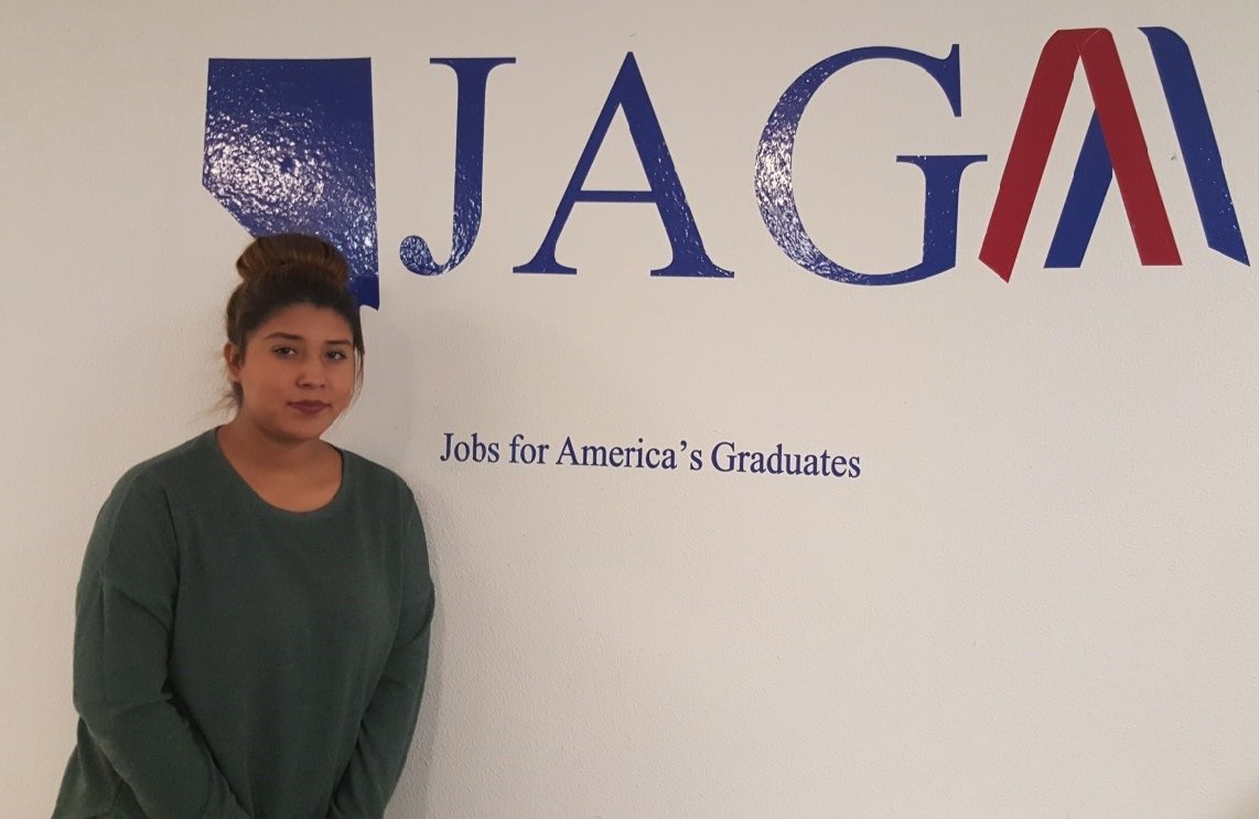 jagnv's tweet photo. Cristina Ramirez,Del Sol HS JAG student success story--turns future around--read https://t.co/R1LXbqIB4C https://t.co/YubLSr4fla