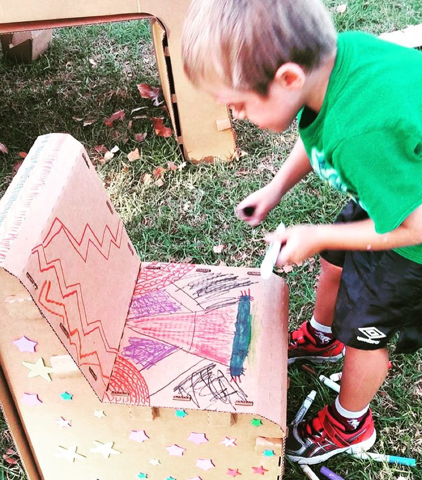 cardboardguys's tweet photo. Action shot with #imaginationfurniture #cardboardfurniture #artoftheday #furniture #craftp… https://t.co/hAhbC6qspQ https://t.co/T0c9gKu7L3
