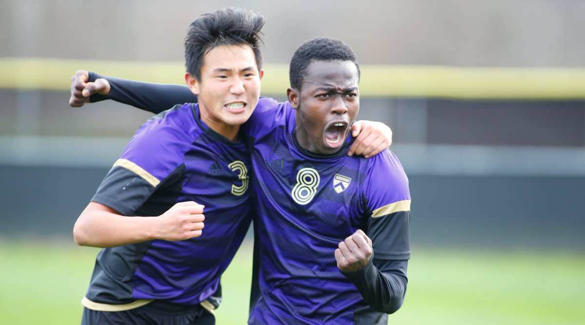 KenyonCollege's tweet photo. Goooaaal! The #KenyonCollege men's soccer team is heading to the NCAA Tournament https://t.co/n6gdZSpjyI https://t.co/8bqyoT5AUu