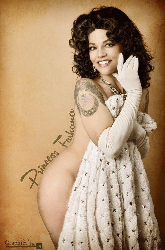 3rdTease's tweet photo. Globetrotting PRINCESS FARHANA will return just in time to join us MONDAY!!! Tix: https://t.co/dGFbP8AMLy #3rdTease https://t.co/z5WQBwGsGr