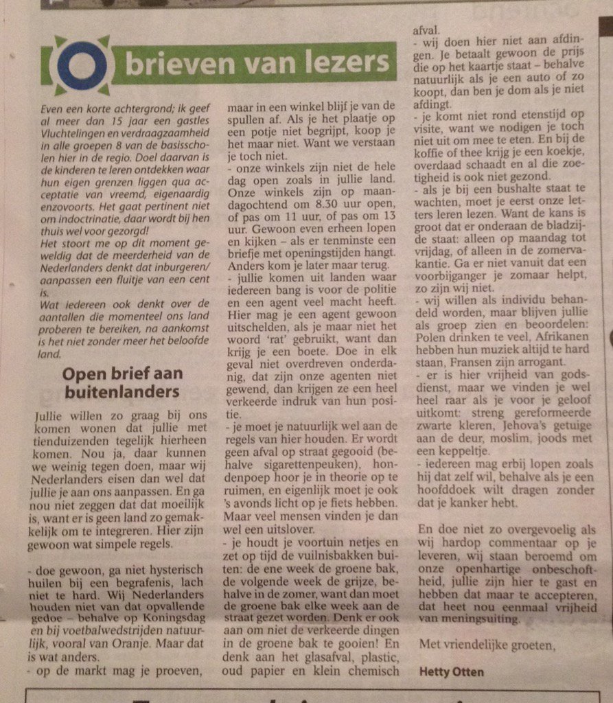 LeonKennis's tweet photo. Hèhè. De opvolger van @EmielBootsma is opgestaan; #HettyOtten. Dit vraagt om een wekelijkse collum. #GroeiendBest https://t.co/ClppRCgXX6