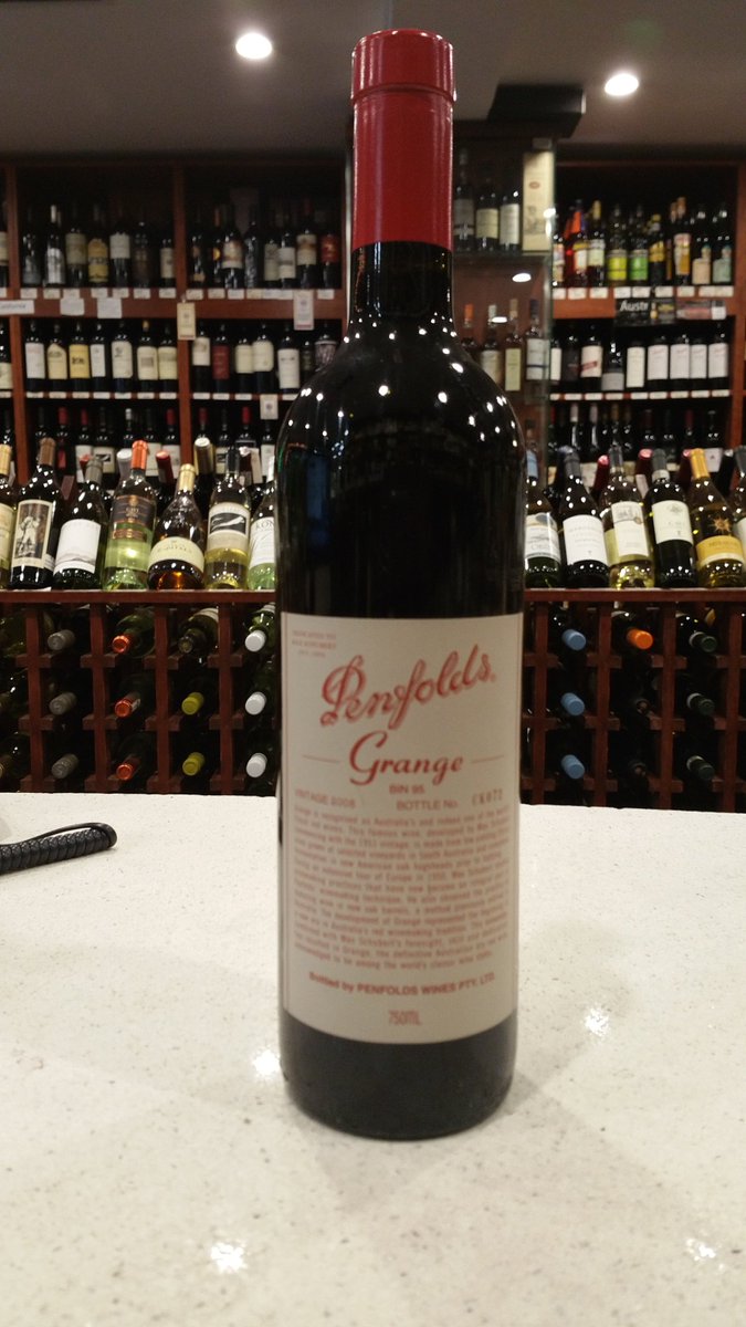 FiveEightWines's tweet photo. Sought after Grange 2008 double 100 pts from @WineSpectator https://t.co/8sMYurclOj