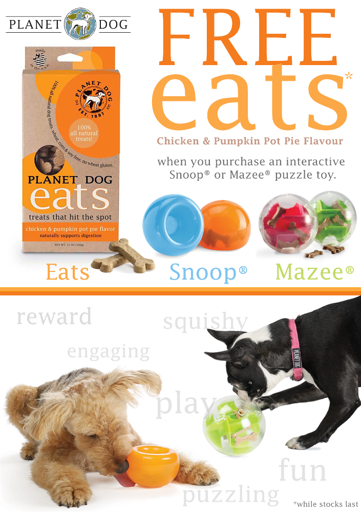 Get FREE Planet Dog eats when you buy a Snoop or Mazee. bennythedog.co.uk/orbee-tuff-sno…