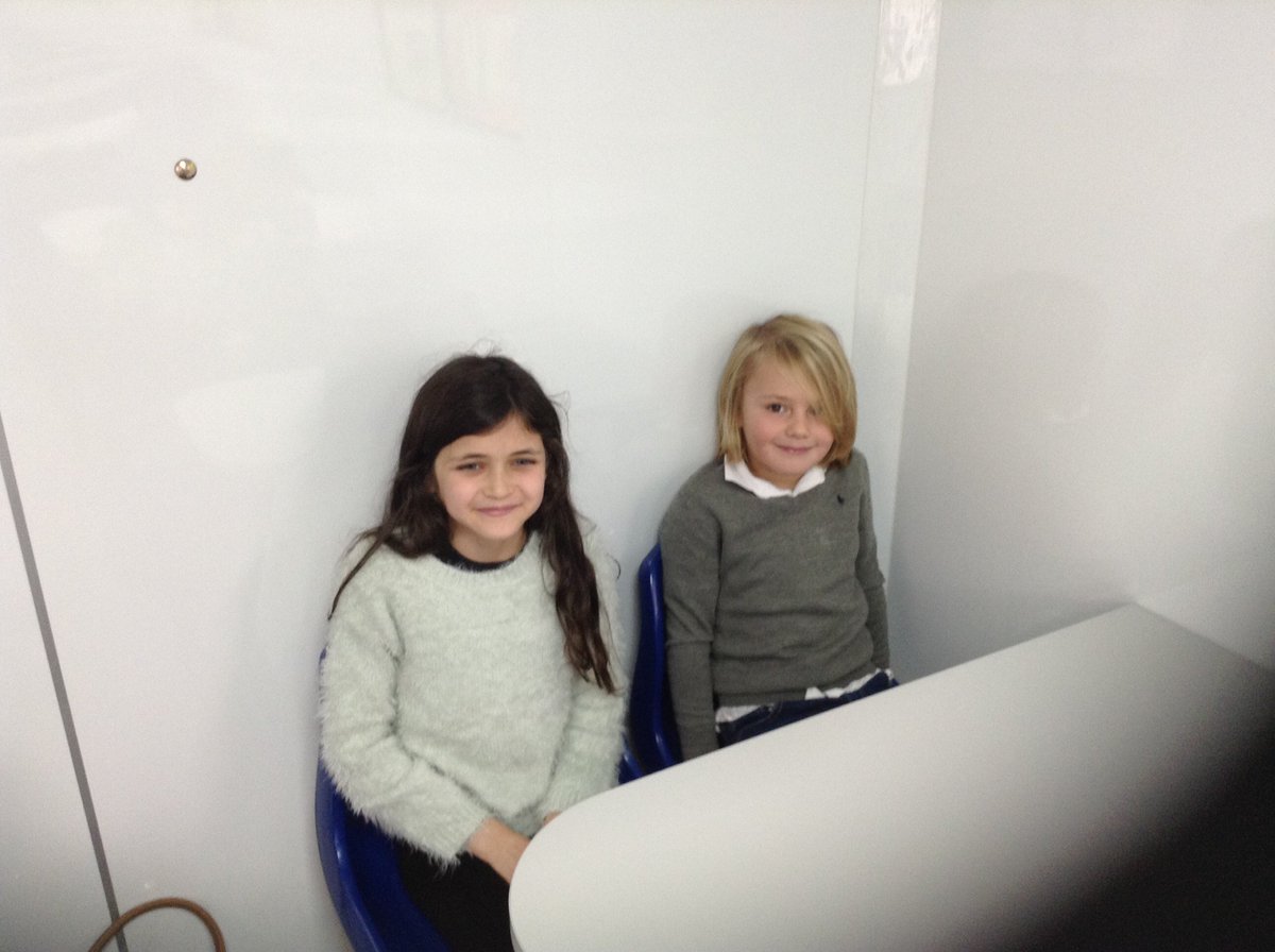 The_BigTalent's tweet photo. Ophelia and Max waiting to get into costume for filming The Living and the Dead yesterday. https://t.co/Vs54Q09dqF