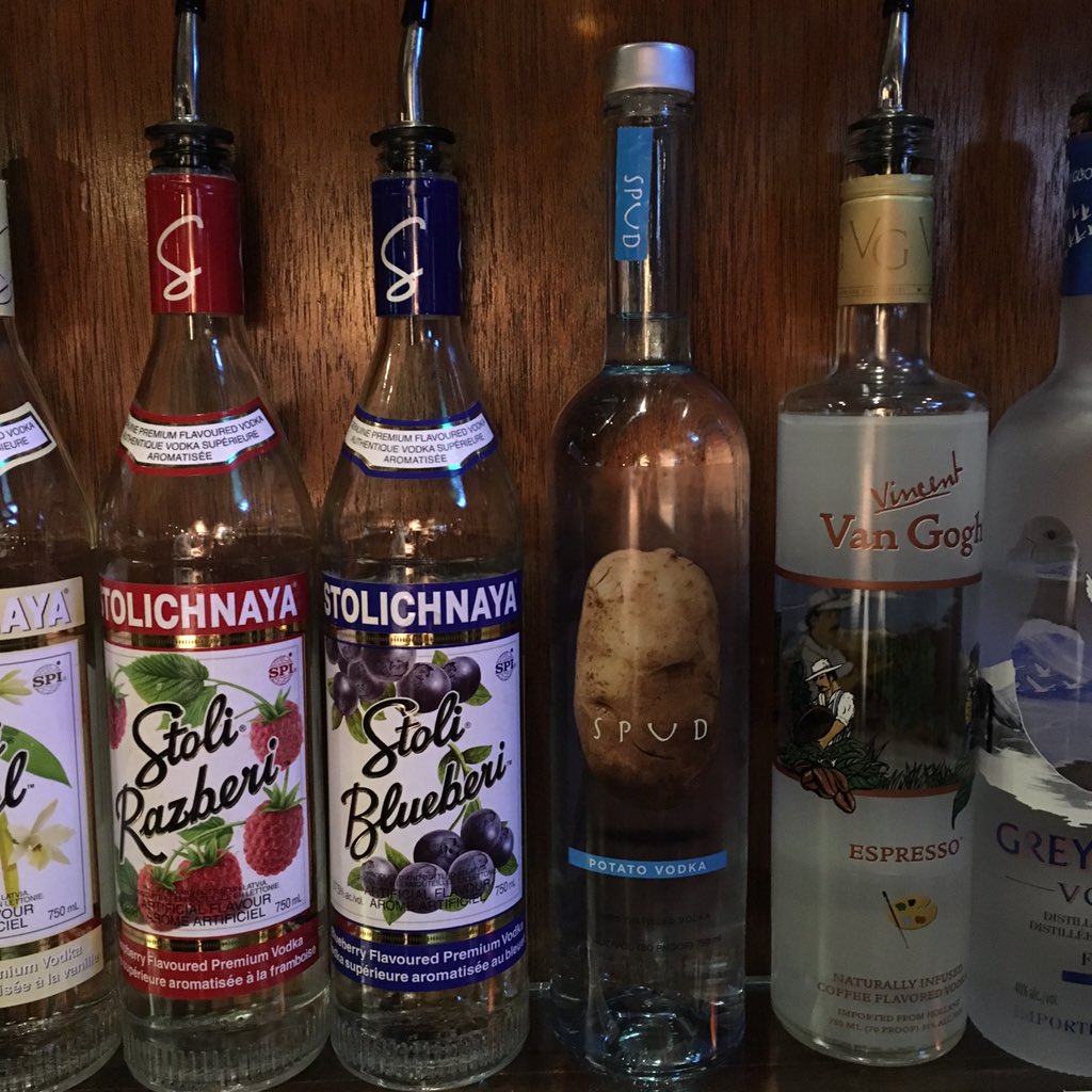 turtlebaypub's tweet photo. New vodka joins our lineup! Who's tried SPUD potato vodka? @SpudVodka https://t.co/gYZFUxFJAw
