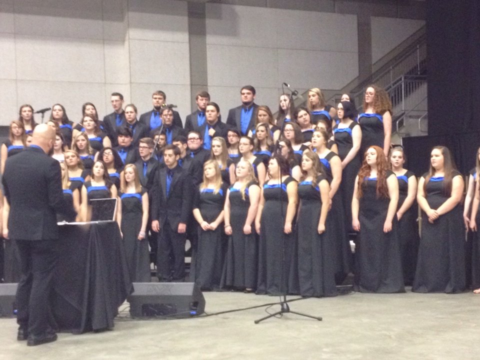 Bdrumartin's tweet image. #GodisWatchingUs From a Distance #piketitleIconference enjoying singing by Pike Central Choir. #FundtheArts