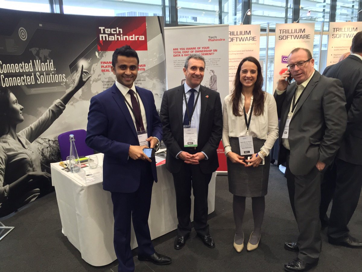 tech_mahindra's tweet photo. Meet the #rmanagedservices experts booth 14 at #FIMA Europe today & tomorrow
#FIMA2015 @FinData https://t.co/pnIjPt4aT4