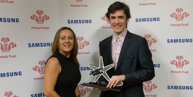 KingsTrust's tweet photo. Meet superhero Marcus. The budding artist is this year's #CelebrateSuccess Rising Star > https://t.co/90b7FyoAN1 https://t.co/LUEVMlvvqT